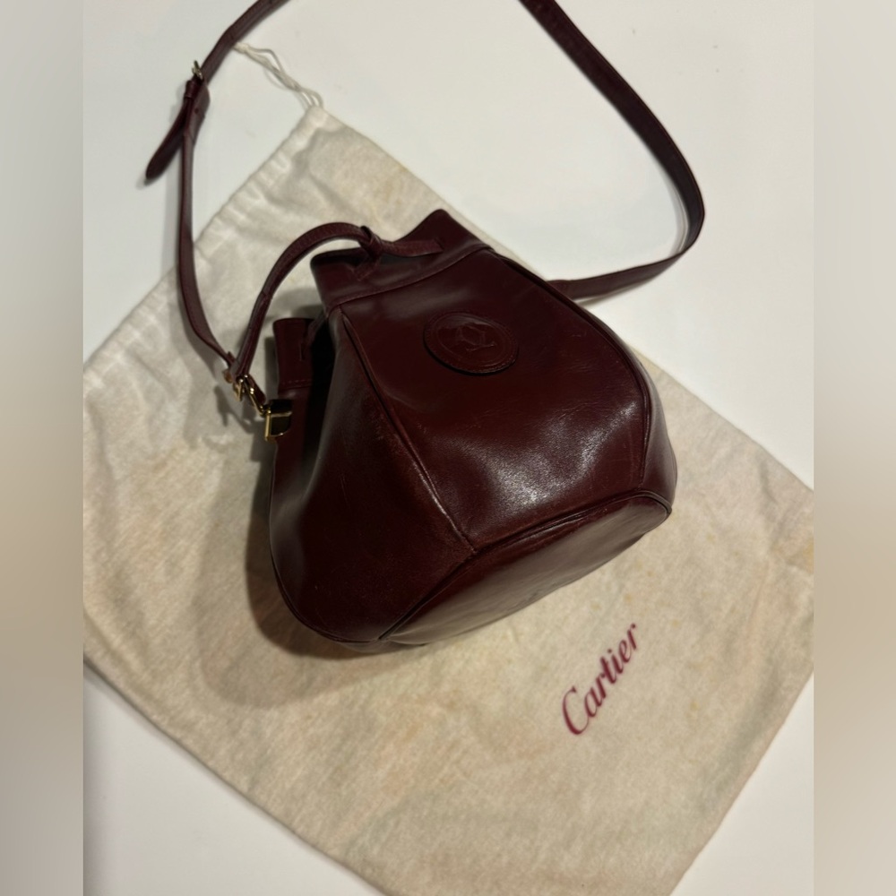Cartier vintage bucket bag